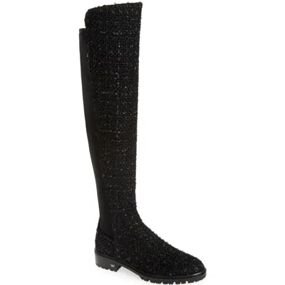 Stuart Weitzman City Over-the-knee Boot In Black