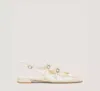 Stuart Weitzman Claris Mj Slingback In Light Gold