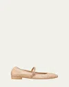 Stuart Weitzman Claris Stud Ballet Flat In Adobe