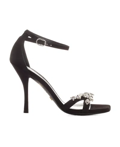 Stuart Weitzman Clasp High-heeled Sandals In Black