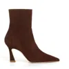 Stuart Weitzman High-heeled Short Boots In White