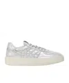 Stuart Weitzman Sw Courtside Sleek Sneakers In White