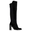 Stuart Weitzman Woman Boot Black Size 7 Leather In Black