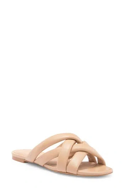 STUART WEITZMAN STUART WEITZMAN CROSSOVER SLIDE SANDAL