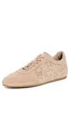 Stuart Weitzman Cruz Perforated Suede Sneaker