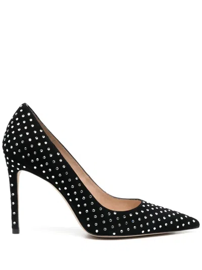 Stuart Weitzman Pumps Mit Kristallen 100mm In Black