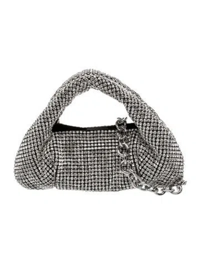 Pre-owned Stuart Weitzman Crystal Top Handle Bag