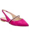 STUART WEITZMAN STUART WEITZMAN CRYSTALLINE SUEDE SLINGBACK FLAT