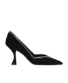 Stuart Weitzman Cusp High-heeled Shoes In Black
