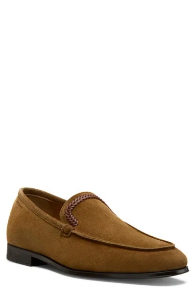 Stuart Weitzman Dalton Loafer In Brown