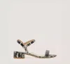 Stuart Weitzman Dancer 35 Block Sandal The Sw Outlet In Natural