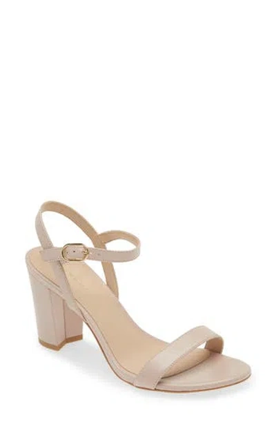 Stuart Weitzman Dancer 75 Block Heel Sandal In Dolce