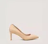 Stuart Weitzman Dancer 75 Pump In Golden Beige