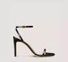 Stuart Weitzman Dancer 95 Sandal In Black