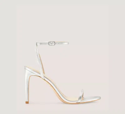 Stuart Weitzman Dancer 95 Sandal The Sw Outlet In Silver