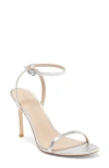 Stuart Weitzman Dancer 95 Sandal In Silver