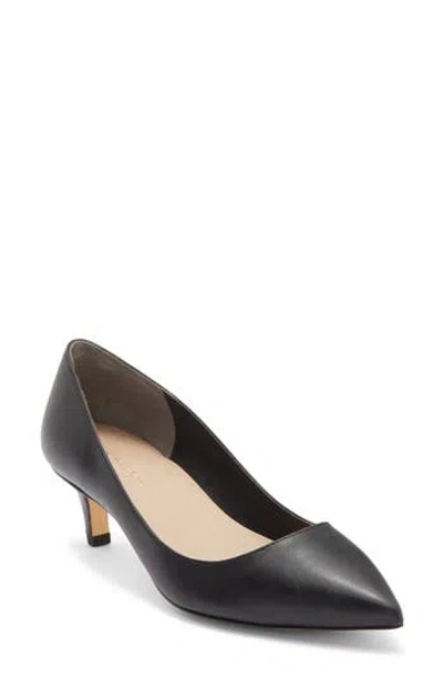 Stuart Weitzman Dancer Kitten Heel Pump In Black
