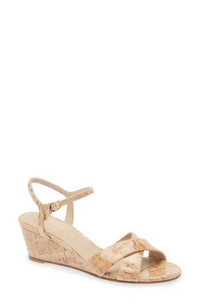 STUART WEITZMAN STUART WEITZMAN DAYNA ANKLE STRAP WEDGE SANDAL