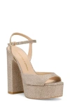 Stuart Weitzman Dayna Boost Platform Sandal In Multi