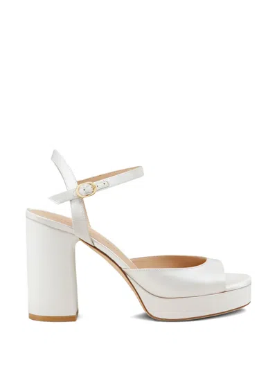 Stuart Weitzman Dayna Ii Arched Vamp Platform Sandals In Multi
