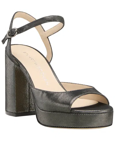 STUART WEITZMAN STUART WEITZMAN DAYNA II LEATHER PLATFORM SANDAL