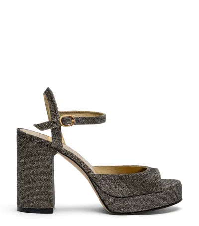 Stuart Weitzman , Dayna Ii Platform Sandal, Sandals, New Pyrite, New Noir