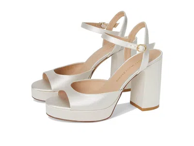 Stuart Weitzman Dayna Ii Platform In White