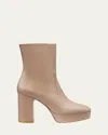 Stuart Weitzman Dayna Platform Bootie In Fawn