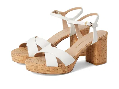 Stuart Weitzman Dayna Platform 80 In White