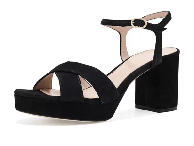 Stuart Weitzman Dayna Platform 80 Women's Wedge Shoes Black 2: 11 M