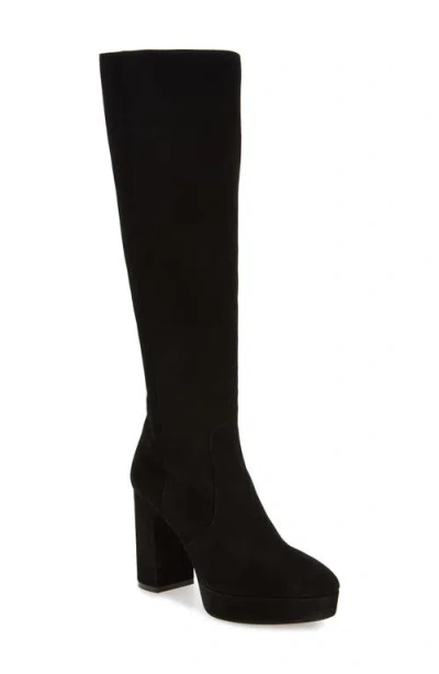 Stuart Weitzman Dayna Platform Boot In Black