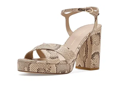 Stuart Weitzman Dayna Platform Sandal In Animal Print