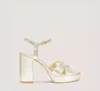 Stuart Weitzman Ivona In Light Gold