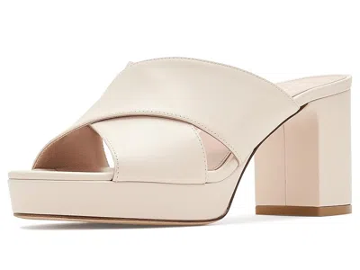 Stuart Weitzman Dayna Platform Slide Women's Dress Sandals Linen: 10.5 M In Multi