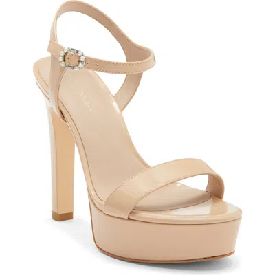 Stuart Weitzman Dazzle Platform Sandal In Animal Print