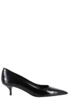 Stuart Weitzman Woman Pumps Black Size 7 Leather In Black