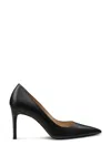 Stuart Weitzman Stuart Power Leather Pumps In Black