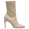 Stuart Weitzman Dune Luxecurve 100 Stretch Stiletto Bootie
