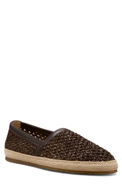 Stuart Weitzman Dunn Espadrille In Brown