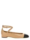 Stuart Weitzman 'strap Eden' Ballet Flats In Multicolor