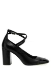 Stuart Weitzman 'strap Block Heel Pumps'