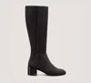Stuart Weitzman Edie Knee-high Boot In Black