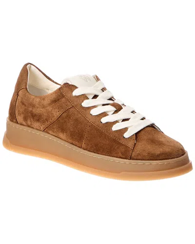 Stuart Weitzman Ellis Suede Sneaker In Animal Print