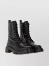 Stuart Weitzman Emerson Ankle Chunky Sole Pull Tab