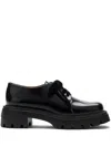 Stuart Weitzman Emerson Derby Shoes In Black