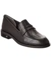 Stuart Weitzman Emi Leather Loafer In Brown