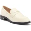 Stuart Weitzman Emi Penny Loafer In Gray