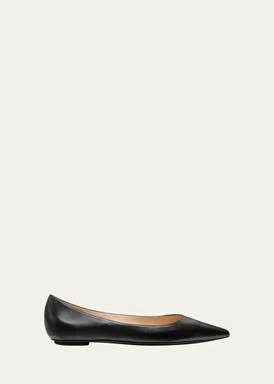 Stuart Weitzman Emilia Flat In Black