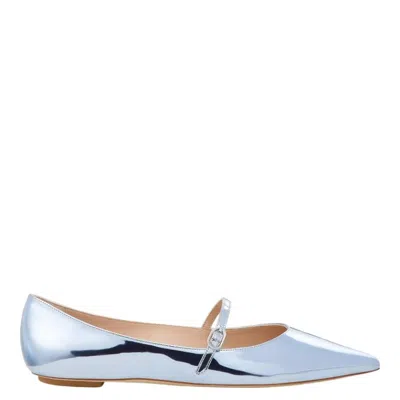 Stuart Weitzman Emilia Mary Jane Flats In Multi