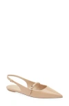 Stuart Weitzman Mara Pointed Toe Slingback Flat